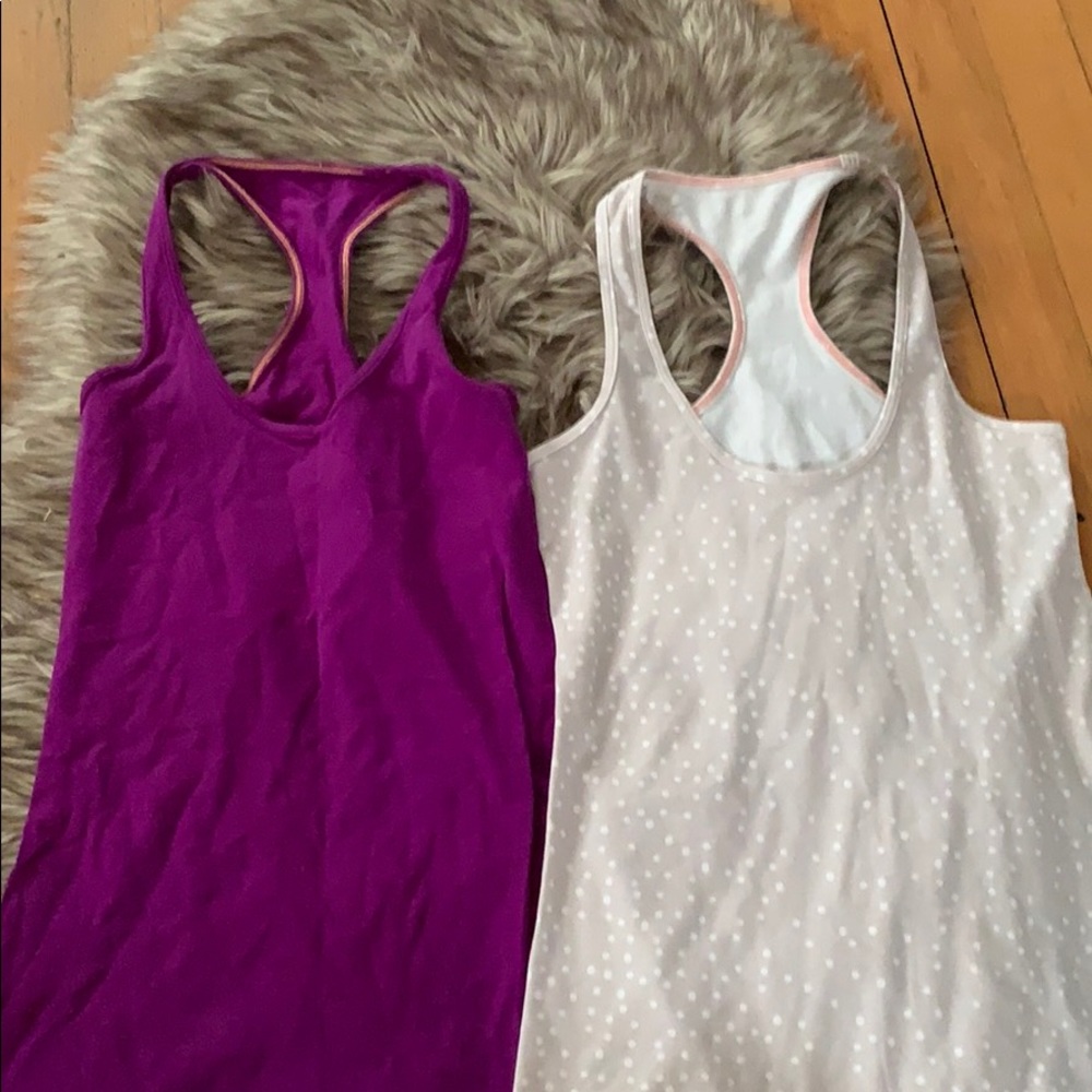 Size 4 lululemon tops!
